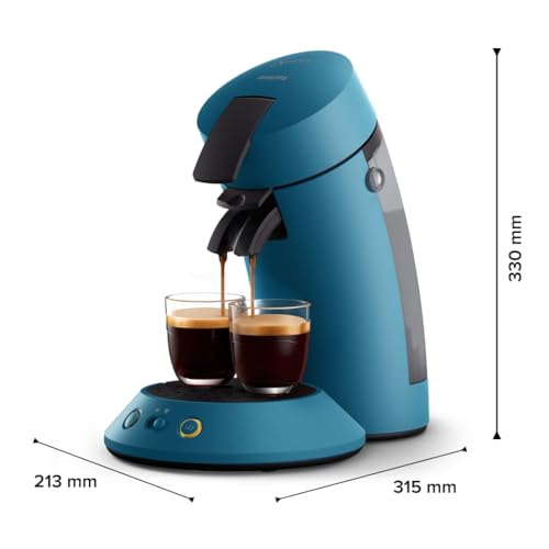 SENSEO Original Plus Bleu Paon CSA210/00 – Design & Café Intense