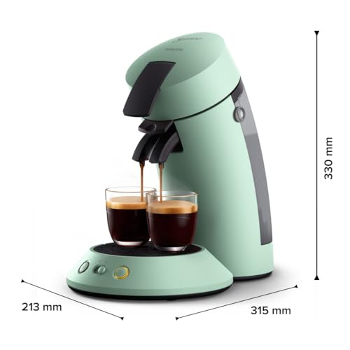 SENSEO Original Plus Vert Désert CSA210/80 – Style Nature, Café Intense