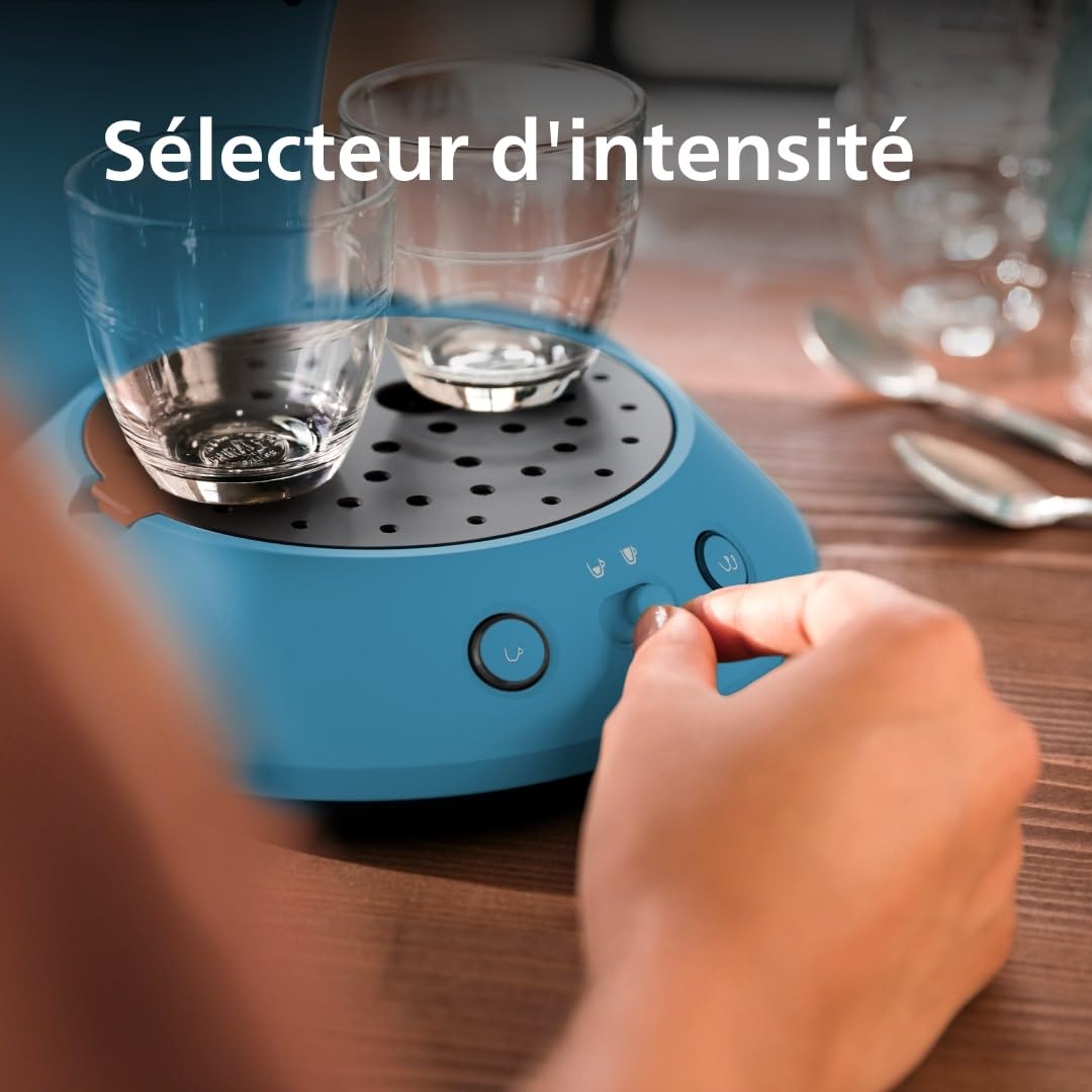 SENSEO Original Plus Bleu Paon CSA210/00 – Design & Café Intense