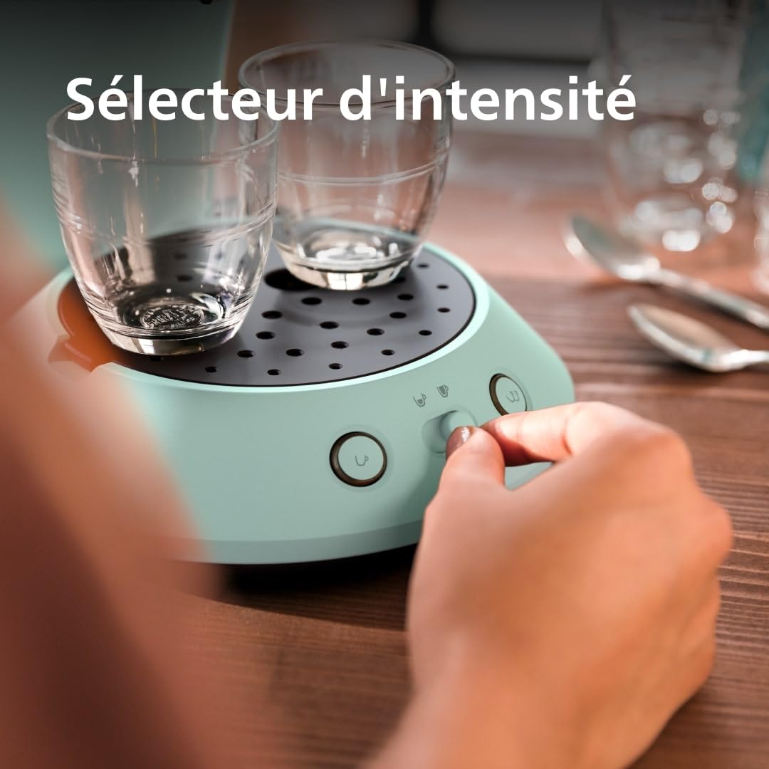 SENSEO Original Plus Vert Désert CSA210/80 – Style Nature, Café Intense