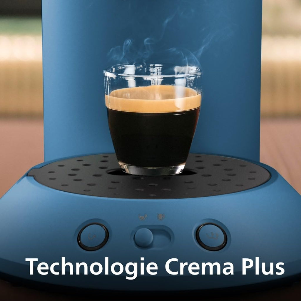 SENSEO Original Plus Bleu Paon CSA210/00 – Design & Café Intense