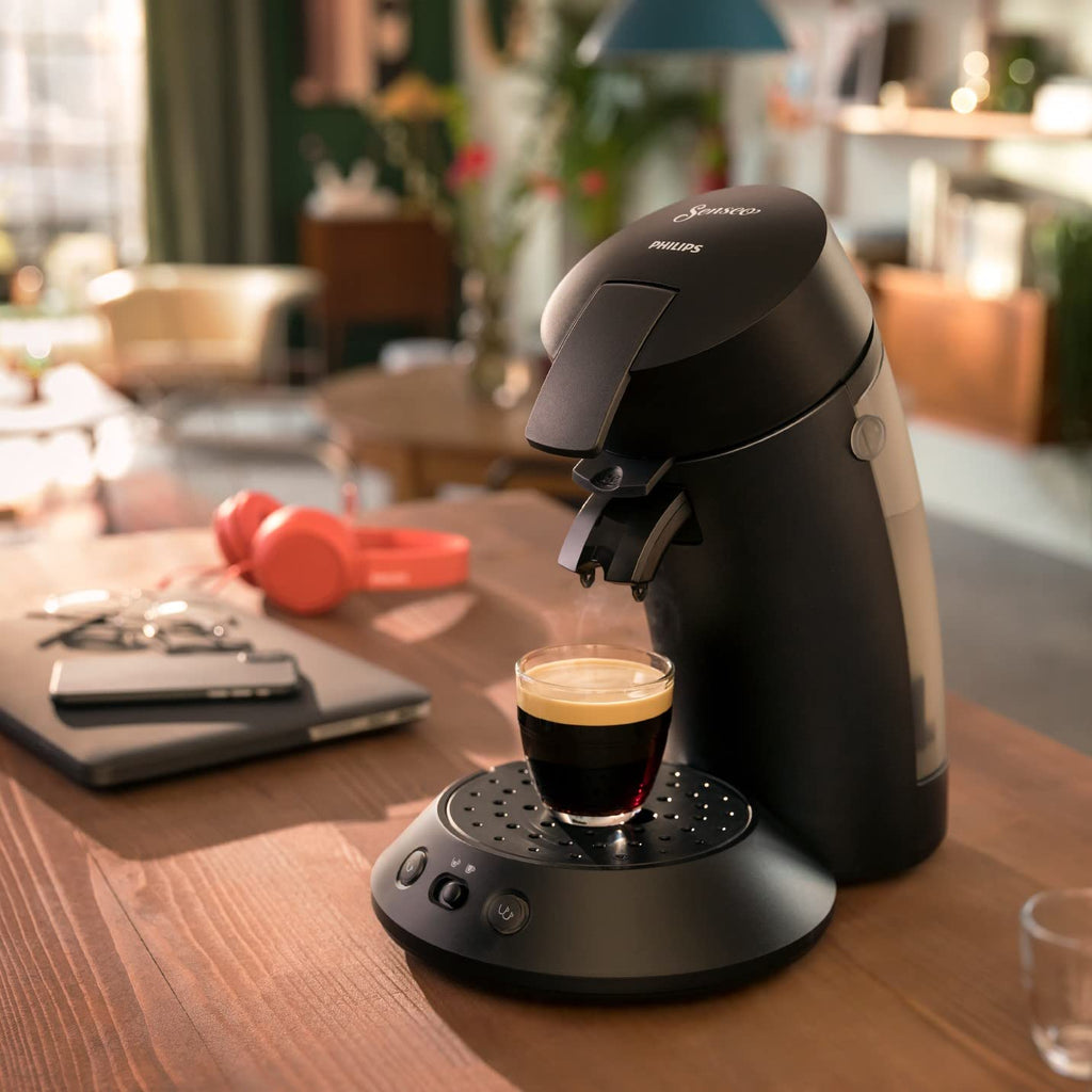 Machine à Café SENSEO Noir Piano CSA210/22 – 2 Tasses en 1 Minute