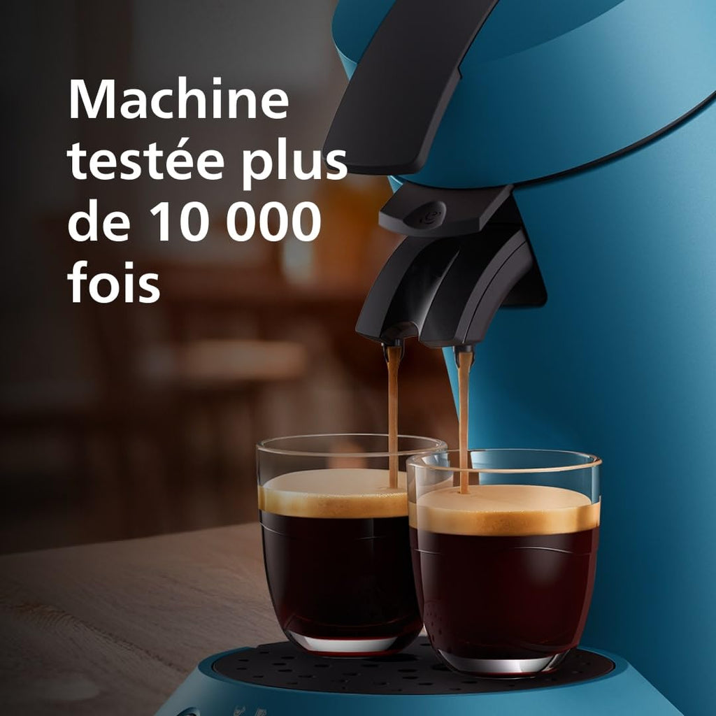 SENSEO Original Plus Bleu Paon CSA210/00 – Design & Café Intense