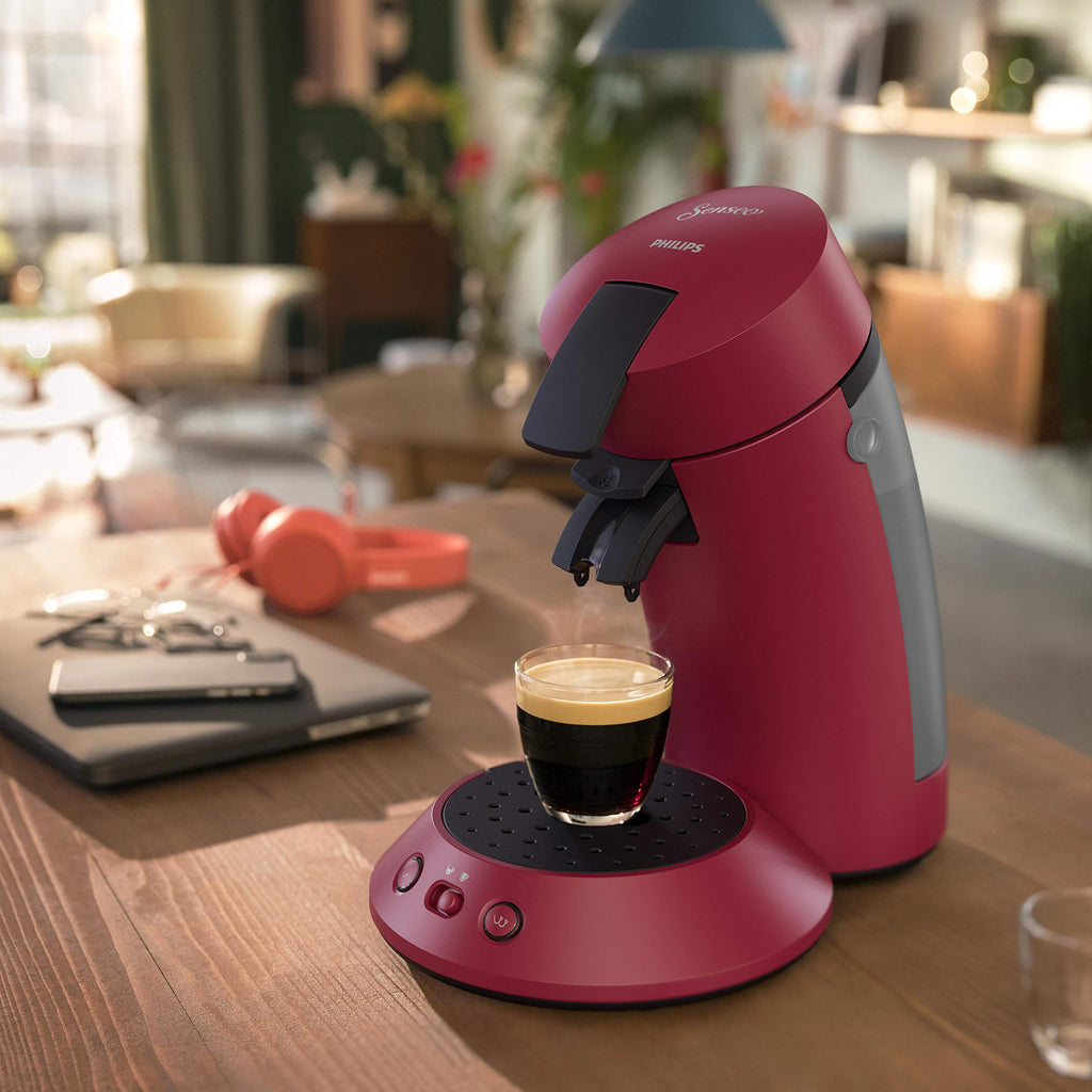 SENSEO Original Plus Rouge CSA210/91 – Café Personnalisé en un Clic